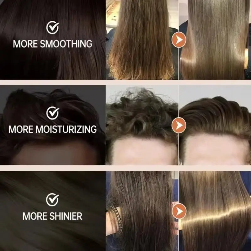 Hair Membrane Natural Repair Magical Hair Mask Prevent Dryness Split Ends Repair Damage Frizz Tangles Soft Smooth Hair Care