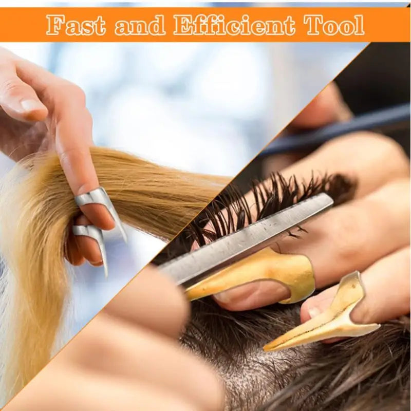 10 Pcs Hair Selecting Tools Metal Parting Ring Hair Sectioning Comb For Hair Braiding Weaving Curling Styling Extension