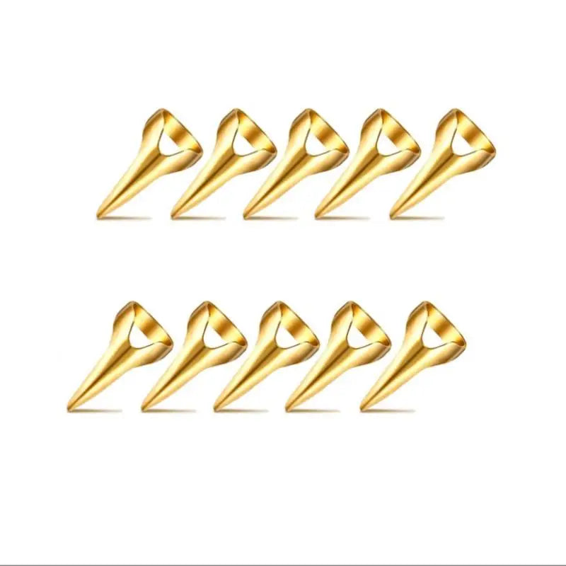 10 Pcs Hair Selecting Tools Metal Parting Ring Hair Sectioning Comb For Hair Braiding Weaving Curling Styling Extension