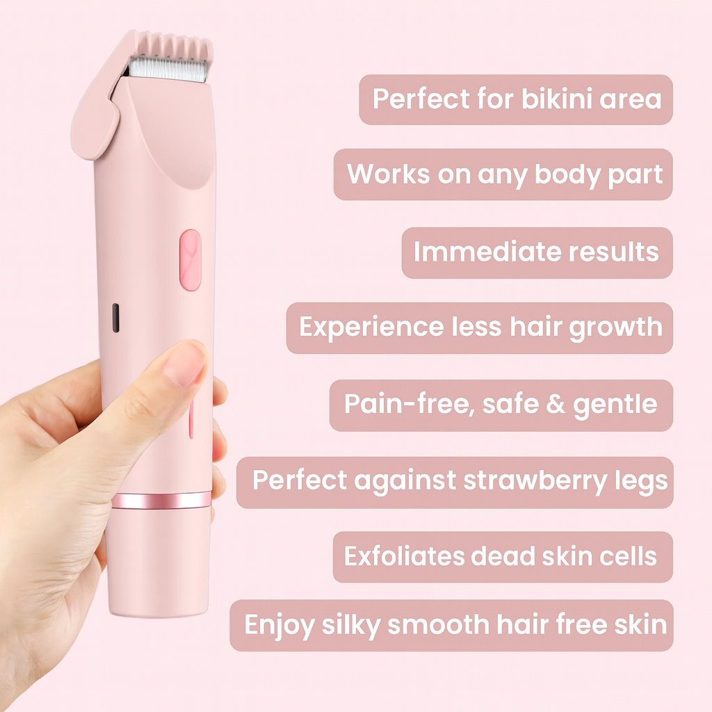 GlowTrim Smooth Touch Bikini Trimmer