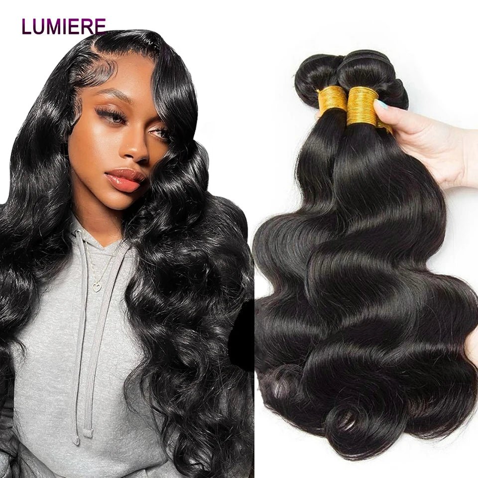 16A Top Quality 100% Virgin Raw Body Wave Human Hair Bundles Deal Deep Curly Hair Bundles Extensions Double Drawn 8 - 30”Wholesale - anavora