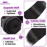 20 30 inch Straight Human Hair Bundles Raw Hair Bundles Human Hair Extensions 3 Days Delivery 100 Grams/Bundle True to Length - anavora