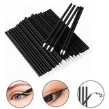 50pcs Disposable Nail Art Brush Eyeliner Eyeline Makeup Tools Manicure Painting Pen Tool Brushes - anavora