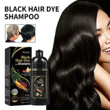 100ml Natural Herbal Hair Color Shampoo, 3 in 1 for Grain Color, Dark Brown, Black, Gray Hair. Women, Men Universal Coating Wash
