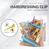 Hair Clips Hairdressing Clamps Claws Section Clips Barber Hair Styling Tools steel Hairpins Headwear Supplies