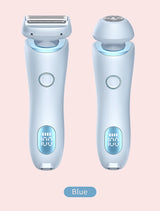 KMCE New Design Painless Hair Trimmer Facial Depiladora Epilator Hair Removal Device Waterproof Bikini Lady Shaver for Women
