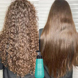 Hair Straightening Cream And Comb Set Nourishing No Hurting Repair Damaged Hair Keratin Smooth Care Improving Frizziness Ionperm