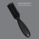 Hair Cutting Comb Black Handle Hair Brushes with Razor Blades Barber Scissors Hair Salon Thinning Hairdressing DIY Styling Tools