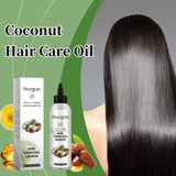 Coconut Hair Care Oil Natural Plant Essence Deeply Nourishe Hair Scalp Reduce Hair Breakage Improve Dryness Moisturize Hair Oil
