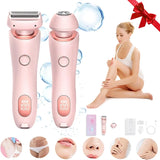 KMCE New Design Painless Hair Trimmer Facial Depiladora Epilator Hair Removal Device Waterproof Bikini Lady Shaver for Women