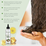 Coconut Hair Care Oil Natural Plant Essence Deeply Nourishe Hair Scalp Reduce Hair Breakage Improve Dryness Moisturize Hair Oil - anavora