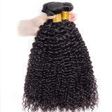 Curly Wave Human Hair Bundles Deep Curly Hair Brazilian Weaving 22 24 26 Inch 1/3 PCS Human Hair Remy Hair Extensions Natural - anavora