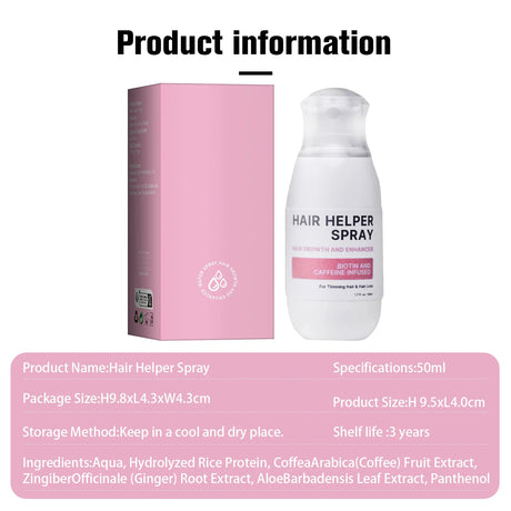 Hair Care Spray Nourishes Hair Scalp Moisturizes And Softens Hair, Repair Damage Strengthen Hair Follicles Reducing Hair Loss - anavora