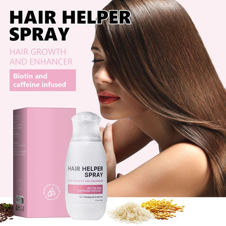 Hair Care Spray Nourishes Hair Scalp Moisturizes And Softens Hair, Repair Damage Strengthen Hair Follicles Reducing Hair Loss - anavora