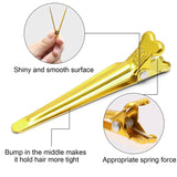 Hair Clips Hairdressing Clamps Claws Section Clips Barber Hair Styling Tools steel Hairpins Headwear Supplies - anavora