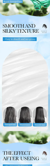 Hair Membrane Natural Repair Magical Hair Mask Prevent Dryness Split Ends Repair Damage Frizz Tangles Soft Smooth Hair Care - anavora