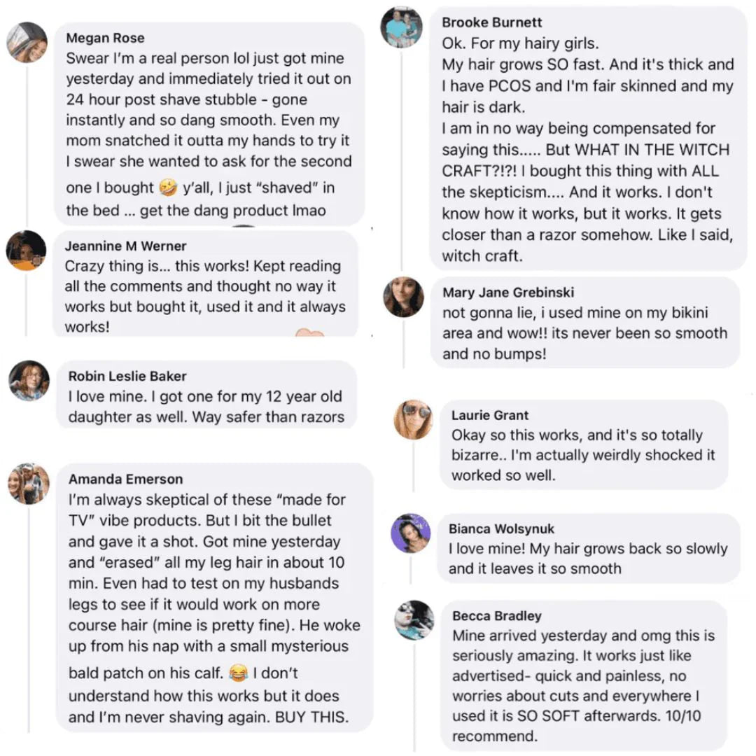 GlowTrim Smooth Touch Bikini Trimmer