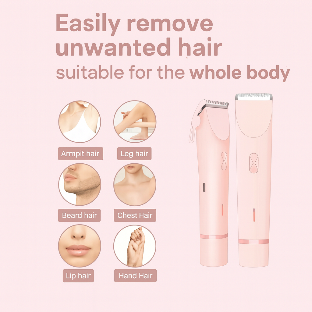 GlowTrim Smooth Touch Bikini Trimmer