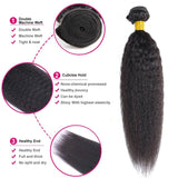 Kinky Straight Wave Brazilian Hair Bundles 1/3 Pieces Human Hair Bundles 12 - 32 Inch Remy Human Hair Extensions For Black Women - anavora