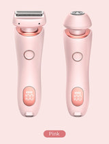 KMCE New Design Painless Hair Trimmer Facial Depiladora Epilator Hair Removal Device Waterproof Bikini Lady Shaver for Women - anavora