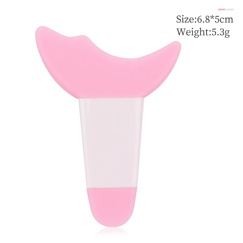 Silicone Eyeliner Stencil Wing Tips Marscara Drawing Lipstick Wearing Aid Face Cream Mask Applicator Mould Makeup Tool Resusable - anavora
