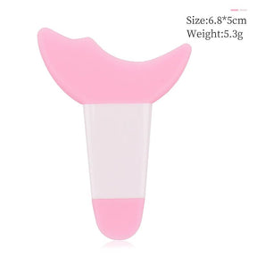 Silicone Eyeliner Stencil Wing Tips Marscara Drawing Lipstick Wearing Aid Face Cream Mask Applicator Mould Makeup Tool Resusable - anavora