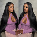 Straight Human Hair Bundles 10A Raw Hair Bundles 100% Human Hair Extensions Natural Black Brazilian Hair Weave Bundles for Women - anavora