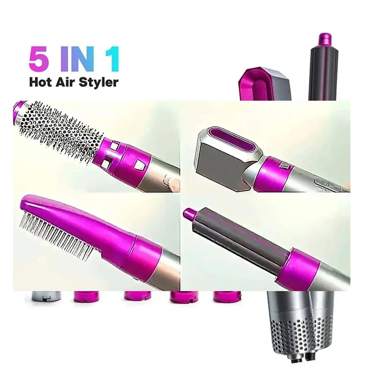 StyleNova™ 5 - in - 1 Hair Styler - anavora