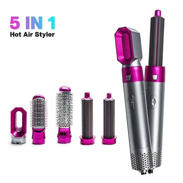 StyleNova™ 5 - in - 1 Hair Styler - anavora