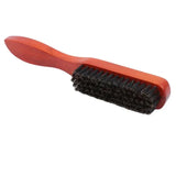 Wood Handle Hair Brush Boar Bristle Beard Comb Professional Styling Hairdressing Tools - anavora